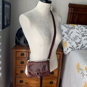 Jack George’s Crossbody leather bag.